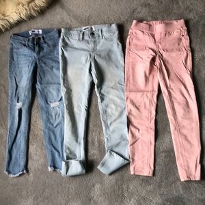 Set Of Three Girls Medium Jeans